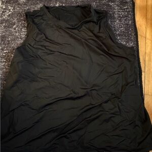 Women’s Black Muscle Tank Top